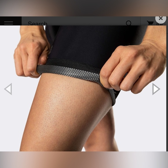 Bontrager Men’s Bib Shorts RL Inform Black/Blue , size 2XL - Picture 9 of 9